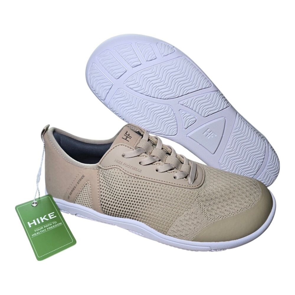 Hike Footwear Stride Hands-Off Ergonomic Barefoot Shoes Unisex EU 40 Beige New